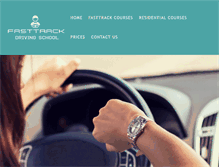Tablet Screenshot of fasttrack-drivingschool.co.uk